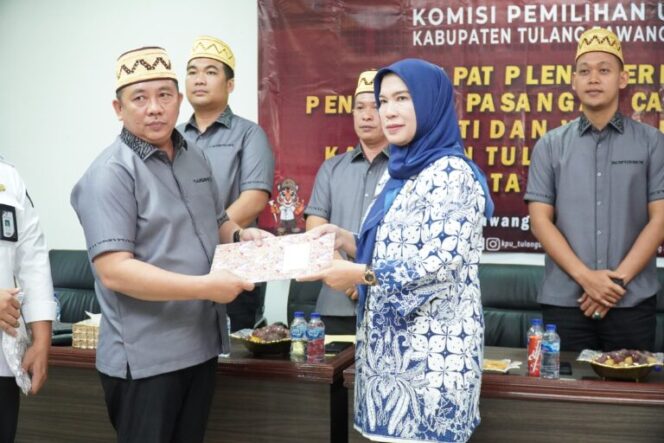 
 Pleno Terbuka Penetapan Paslon Terpilih, Bayana Harap Tubaba Lebih Sejahtera.