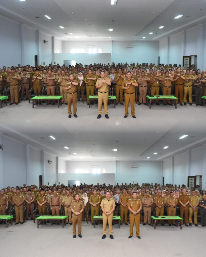 
 Pasca Dilantik, Bupati dan Wakil Bupati Tubaba Beri Arahan Perdana Kepala OPD