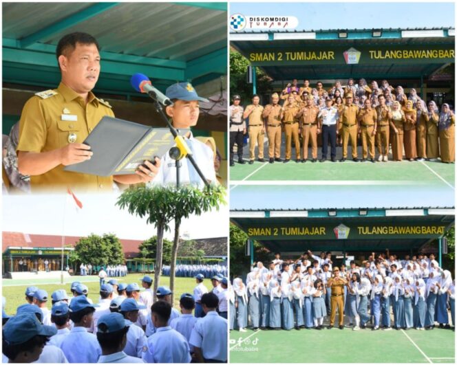 
 Wabup Tubaba Kunjungi SMA 2 Tumijajar Guna Pembinaan Karakter dan Pencegahan Kenakalan Remaja