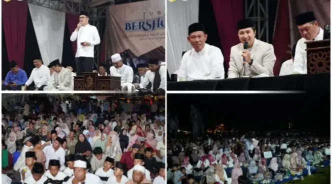 
 Tubaba Bersholawat Memperingati Hari Jadinya Kab- Tubaba yg Ke 16 Tahun