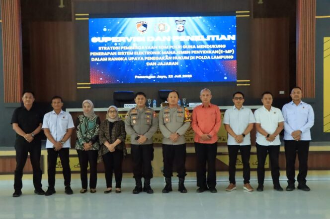 
 Puslitbang Polri Lakukan Penelitian e-MP dan Ketahanan Pangan di Polres Tulang Bawang Barat