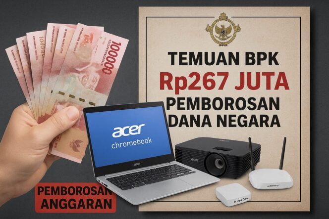 
 Indikasi Mark-Up di Pengadaan TIK Dinas Pendidikan Tubaba: Rp267 Juta,BPK Bongkar Selisih Harga Jauh di Atas Standar LKPP