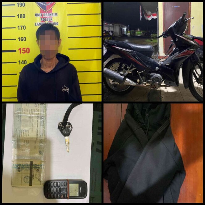 
 Polsek Lambu Kibang Berhasil Ungkap Kasus Dugaan Tindak Pidana Pencurian