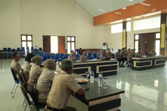 
 Kunjungan Tim Supervisi Biro Logistik Polda Lampung Ke Polres Tulang Bawang Barat