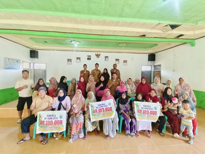 
 Tiyuh Penumangan Baru Realisasi kan Dana Desa 2025 Rp854 Juta.