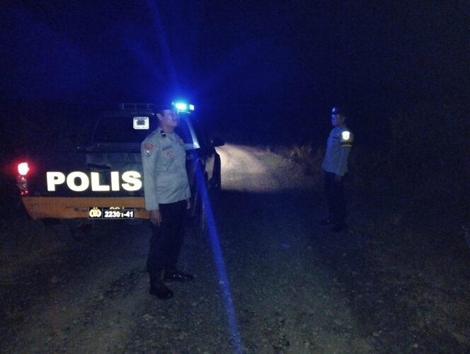 
 Cegah Gangguan Kamtibmas,Polsek Gunung Agung Patroli KRYD Rawan Malam Akhir Pekan