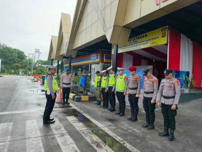 
 Layani Para Pemudik Polres Tulang Bawang Barat dirikan Satu Pos Yan dan Empat Pos Pam Dalam Oprasi Ketupat Krakatau 2026