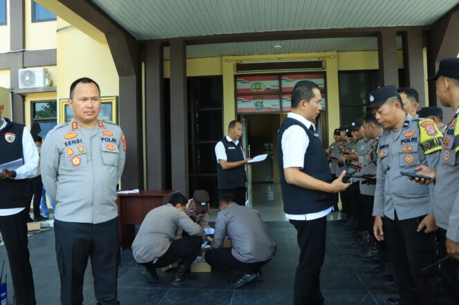 
 Polres Tulang Bawang Barat Terima Kunjungan Tim Audit Kinerja T.A 2026 Itwasda Polda Lampung