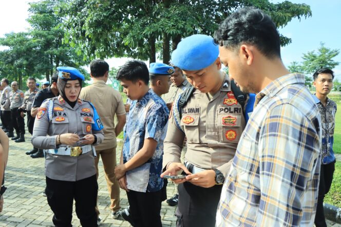 
 Propam Polda Lampung Gelar Gaktibplin di Polres Tulang Bawang Barat, Disiplin Personel Jadi Perhatian